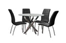 Genesis Round Dinette Set 5 Pcs (available Black & White)