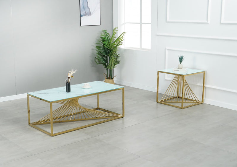 Harmony Side Table (Gold)