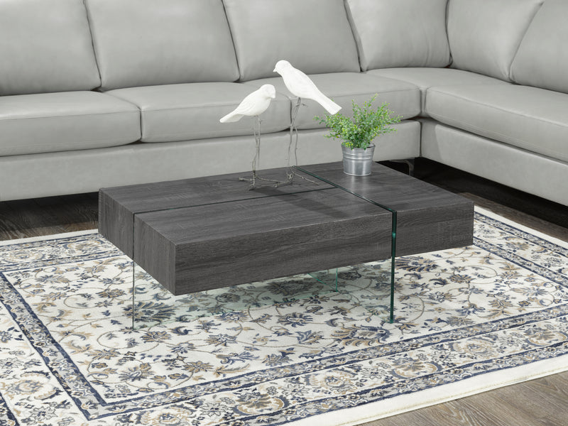 Storage Coffee Table (Grey)