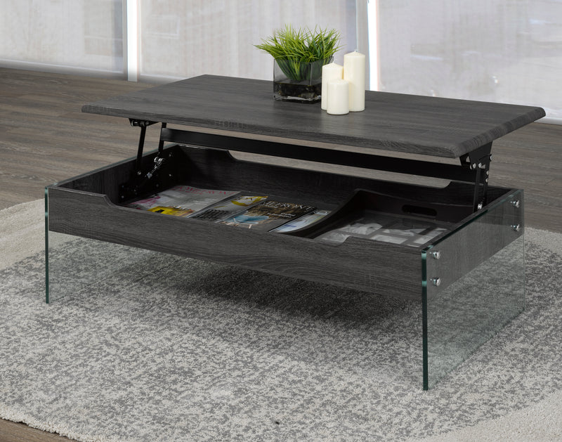 Storage Coffee Table (Grey)