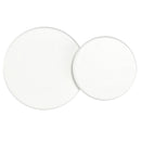 [ Gal 2pc Round Coffee Table Set in White ] - Custom Furniture Manufacturer Brampton, Toronto, Vaughan, Mississauga, Ontario, Oakville, Hamilton