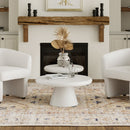 [ Gal 2pc Round Coffee Table Set in White ] - Custom Furniture Manufacturer Brampton, Toronto, Vaughan, Mississauga, Ontario, Oakville, Hamilton