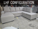 Jasper Sofa Bed Sectional + Storage Ottoman - Made In Canada