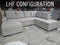 Jasper Sofa Bed Sectional + Storage Ottoman - Made In Canada