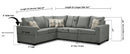 Nadia Sectional Made In Canada 3x2