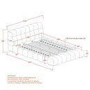 [ Posh 78" King Platform ] - Custom Furniture Manufacturer Brampton, Toronto, Vaughan, Mississauga, Ontario, Oakville, Hamilton