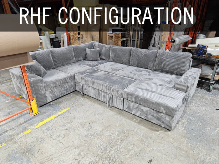 Algonquin Sofa Bed Sectional - Made In Canada