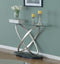 Chantal Sofa Table (Silver & Black)