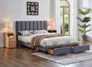 [ T2120 - Bed ] - Custom Furniture Manufacturer Brampton, Toronto, Vaughan, Mississauga, Ontario, Oakville, Hamilton
