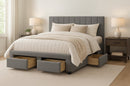 [ T2157 - Bed ] - Custom Furniture Manufacturer Brampton, Toronto, Vaughan, Mississauga, Ontario, Oakville, Hamilton