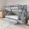 [ T2593 - Bunk bed ] - Custom Furniture Manufacturer Brampton, Toronto, Vaughan, Mississauga, Ontario, Oakville, Hamilton