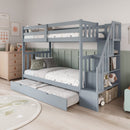 [ T2594 - Bunk bed ] - Custom Furniture Manufacturer Brampton, Toronto, Vaughan, Mississauga, Ontario, Oakville, Hamilton