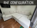 Muskoka Sofa Bed Sectional With Storage Chaise - Made In Canada