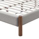 [ Zora 54" Double Platform Bed ] - Custom Furniture Manufacturer Brampton, Toronto, Vaughan, Mississauga, Ontario, Oakville, Hamilton