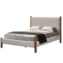 [ Zora 54" Double Platform Bed ] - Custom Furniture Manufacturer Brampton, Toronto, Vaughan, Mississauga, Ontario, Oakville, Hamilton