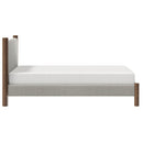 [ Zora 60" Queen Platform Bed ] - Custom Furniture Manufacturer Brampton, Toronto, Vaughan, Mississauga, Ontario, Oakville, Hamilton