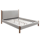 [ Zora 60" Queen Platform Bed ] - Custom Furniture Manufacturer Brampton, Toronto, Vaughan, Mississauga, Ontario, Oakville, Hamilton