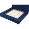 Adonis 78" King Platform Bed with Storage in Blue