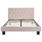 Elle Platform Bed in Blush - sydneysfurniture