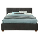 Emily Platform Bed W/Drawers in Charcoal - sydneysfurniture