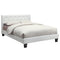 Glow Queen Platform Bed in White