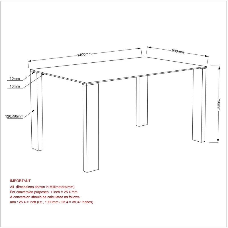 Francis Rectangular Dining Table in Stainless Steel - sydneysfurniture