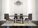 Driz Rectangular Dining Table in Walnut