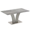 Napolian Rectangular Dining Table in Grey