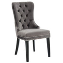 Roxy Side Chair, set of 2, in Grey - sydneysfurniture