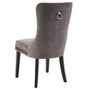 Roxy Side Chair, set of 2, in Grey - sydneysfurniture