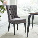 Roxy Side Chair, set of 2, in Grey - sydneysfurniture