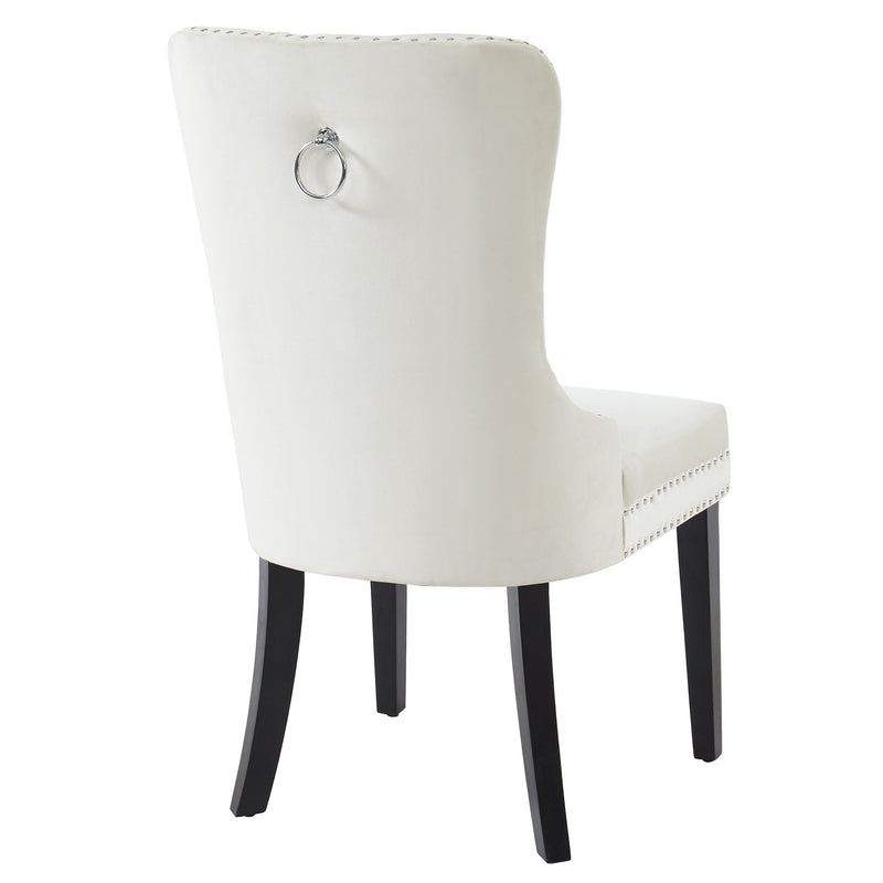 Roxy Side Chair, set of 2, in Ivory - sydneysfurniture