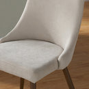 Nora Side Chair, set of 2, in Beige - sydneysfurniture