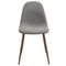 Avi Side Chair, set of 4, in Grey - sydneysfurniture