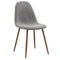 Avi Side Chair, set of 4, in Grey - sydneysfurniture