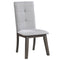 Ash Side Chair, set of 2, in Grey - sydneysfurniture
