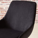Cass Side Chair, set of 2, in Black - sydneysfurniture