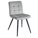 Susan Side Chair, set of 2, in Grey - sydneysfurniture