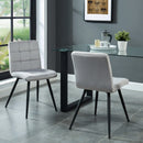 Susan Side Chair, set of 2, in Grey - sydneysfurniture