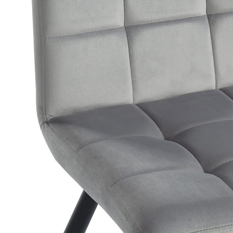 Susan Side Chair, set of 2, in Grey - sydneysfurniture
