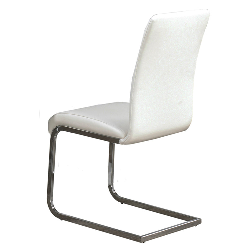 Zeena Side Chair, set of 2, in White - sydneysfurniture