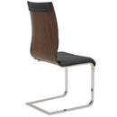 Tina Side Chair, set of 2, in Walnut - sydneysfurniture