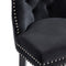 Roxy 26'' Counter Stool, set of 2, in Black - sydneysfurniture