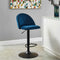 Star Air Lift Stool in Blue - sydneysfurniture