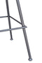 Track Adjustable Stool in Gunmetal - sydneysfurniture