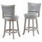 Ron 26'' Counter Stool, set of 2, in Grey - sydneysfurniture