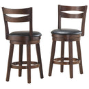 Harley 26'' Counter Stool, set of 2, in Coffee - sydneysfurniture