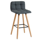 Revon 26'' Counter Stool, set of 2, in Charcoal - sydneysfurniture