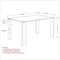 Francis/Max 5pc Dining Set, White - sydneysfurniture