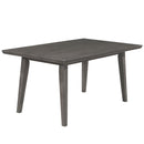 Ashland/Mia 7pc Dining Set in Grey with Grey & Light Grey Chair